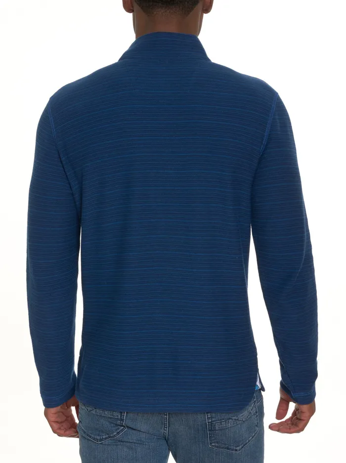 Robert Graham Long Sleeve Knits Men DESMOND LONG SLEEVE KNIT Navy