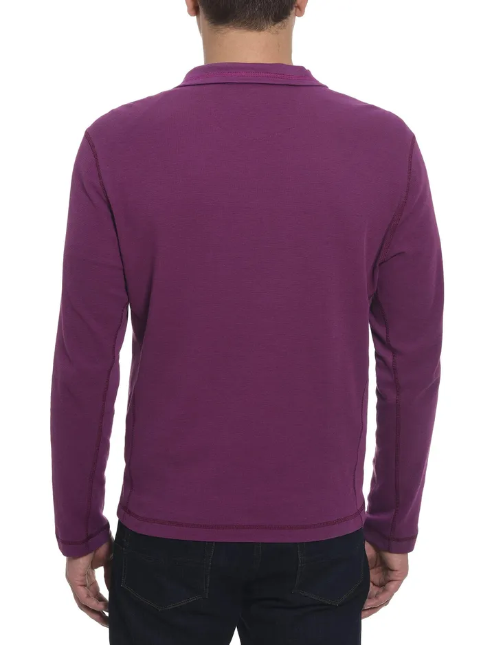 Robert Graham Long Sleeve Knits Men POLARIS LONG SLEEVE KNIT Heather Grey