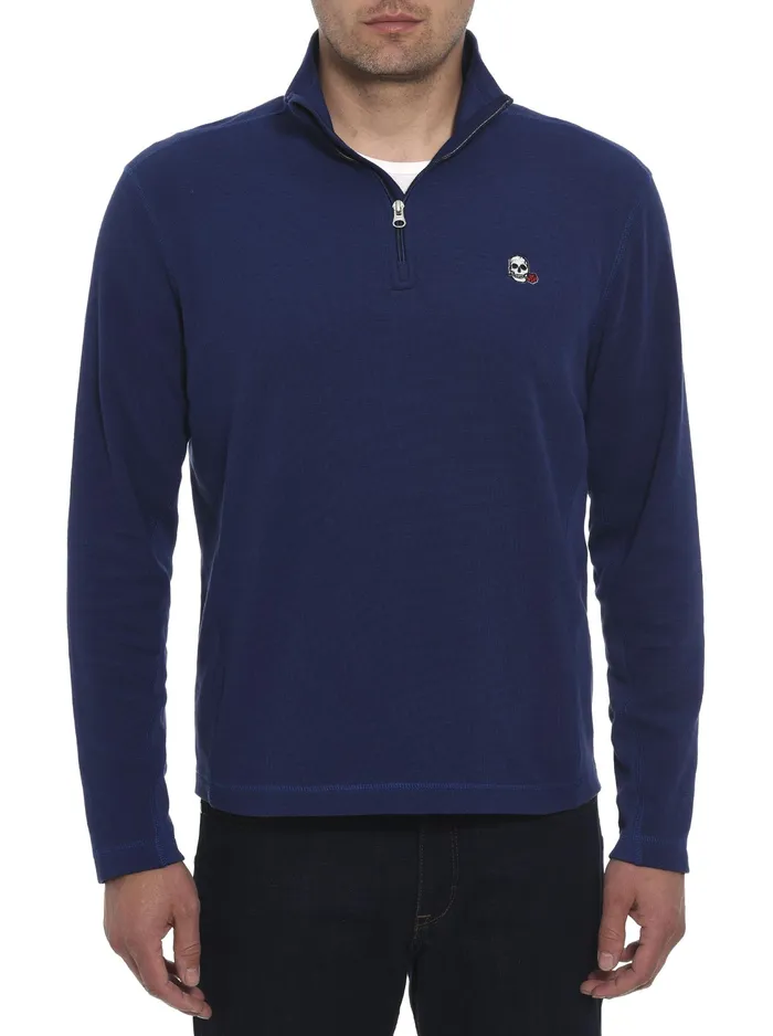Robert Graham Long Sleeve Knits Men POLARIS LONG SLEEVE KNIT Heather Grey