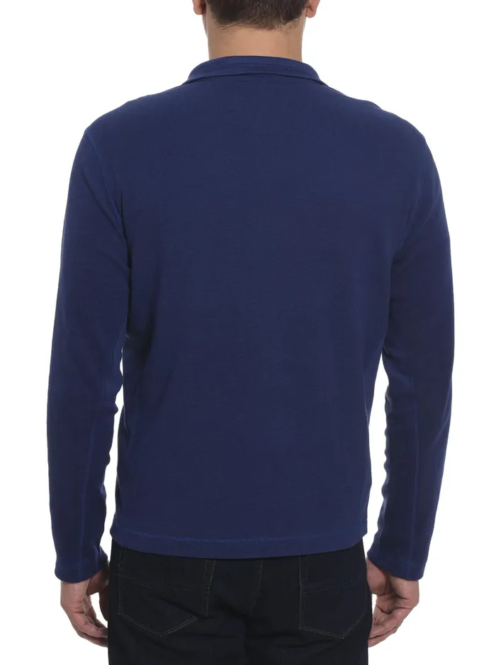 Robert Graham Long Sleeve Knits Men POLARIS LONG SLEEVE KNIT Heather Grey