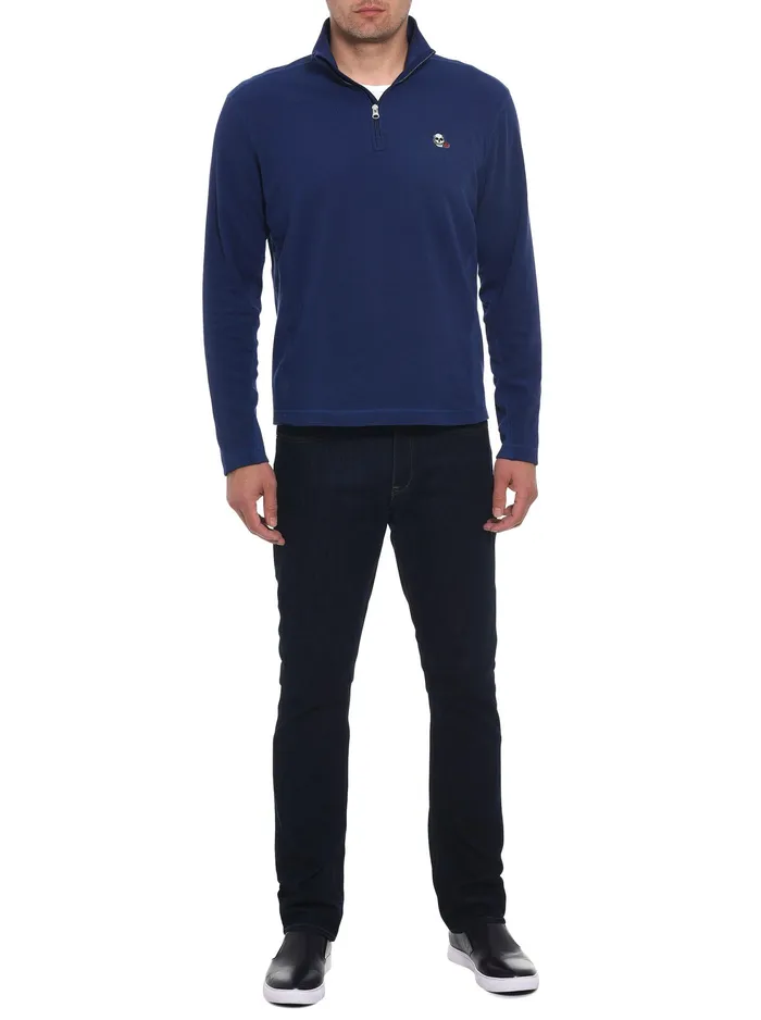 Robert Graham Long Sleeve Knits Men POLARIS LONG SLEEVE KNIT Heather Grey