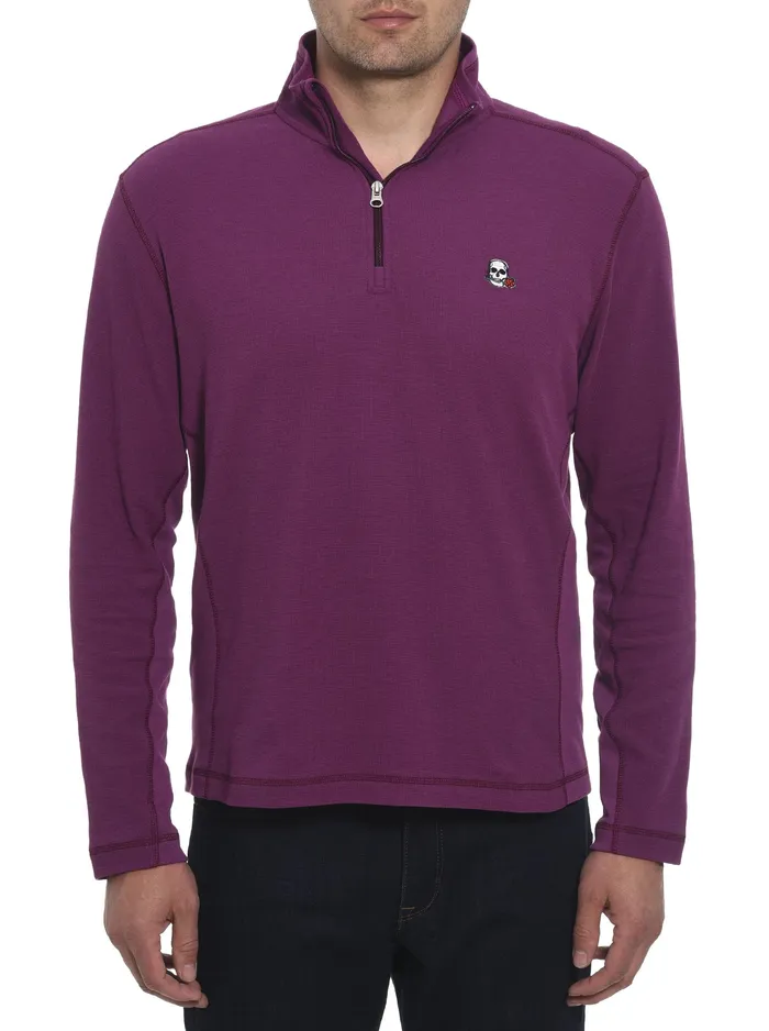 Robert Graham Long Sleeve Knits Men POLARIS LONG SLEEVE KNIT Heather Grey