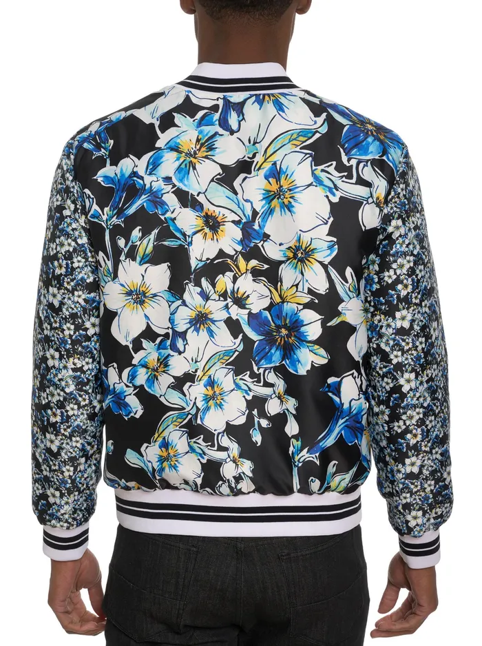 Robert Graham Outerwear Men LIMITED EDITION THE JETSET REVERSIBLE BOMBER JACKET Multi