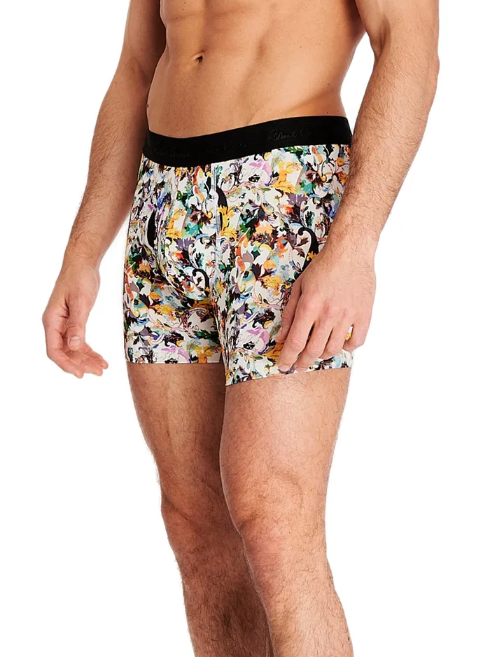Robert Graham Pajamas and Underwear Men LEAVES PRINT BOXER Multi