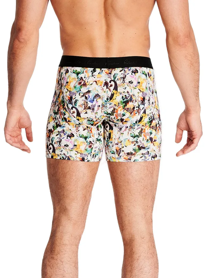 Robert Graham Pajamas and Underwear Men LEAVES PRINT BOXER Multi