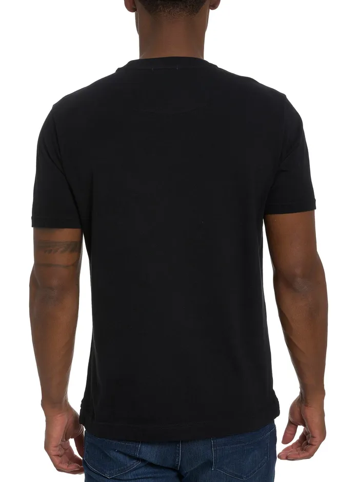 Robert Graham Polos and TShirts Men 24K SKULL TSHIRT Black