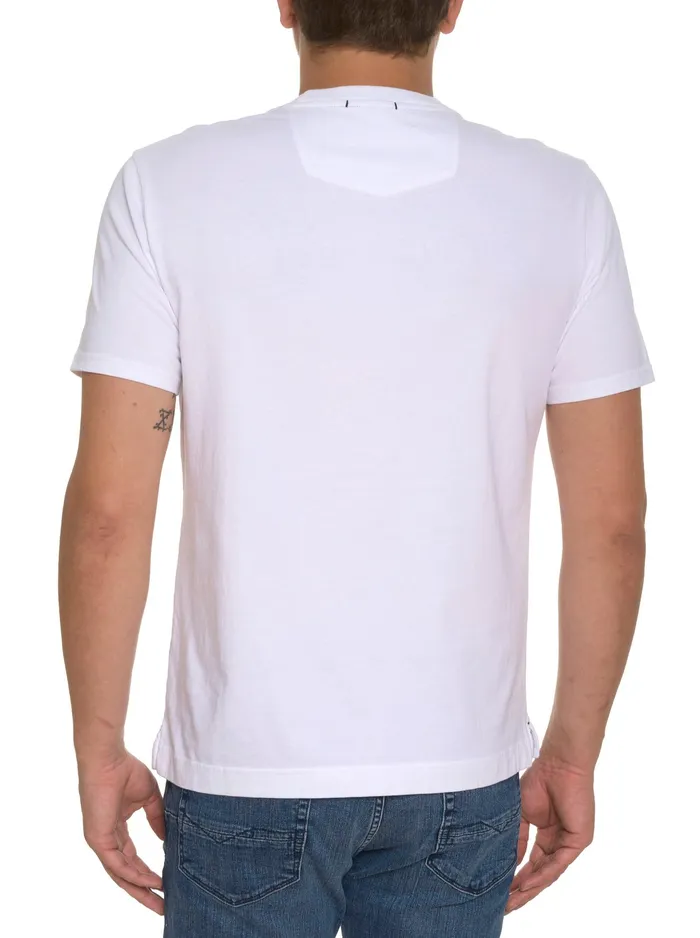Robert Graham Polos and TShirts Men AERIAL SKULL GRAPHIC TSHIRT White