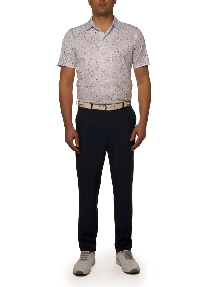 Robert Graham Polos and TShirts Men ASTERIOD PERFORMANCE POLO Seafoam