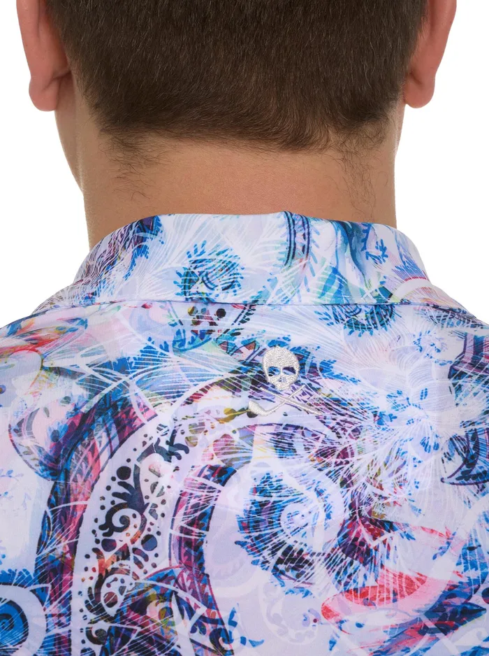 Robert Graham Polos and TShirts Men AURORA PAISLEY PERFORMANCE POLO Multi