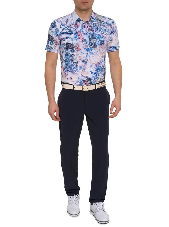 Robert Graham Polos and TShirts Men AURORA PAISLEY PERFORMANCE POLO Multi