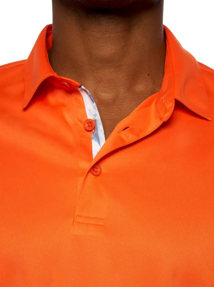 Robert Graham Polos and TShirts Men AXELSEN PERFORMANCE POLO Cobalt