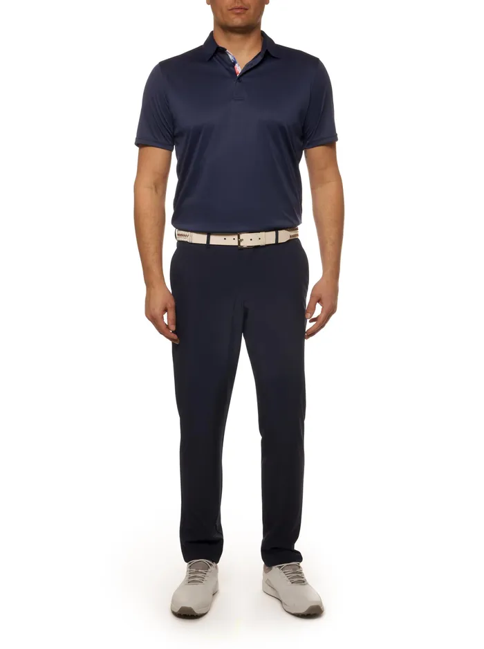 Robert Graham Polos and TShirts Men AXELSEN PERFORMANCE POLO Cobalt