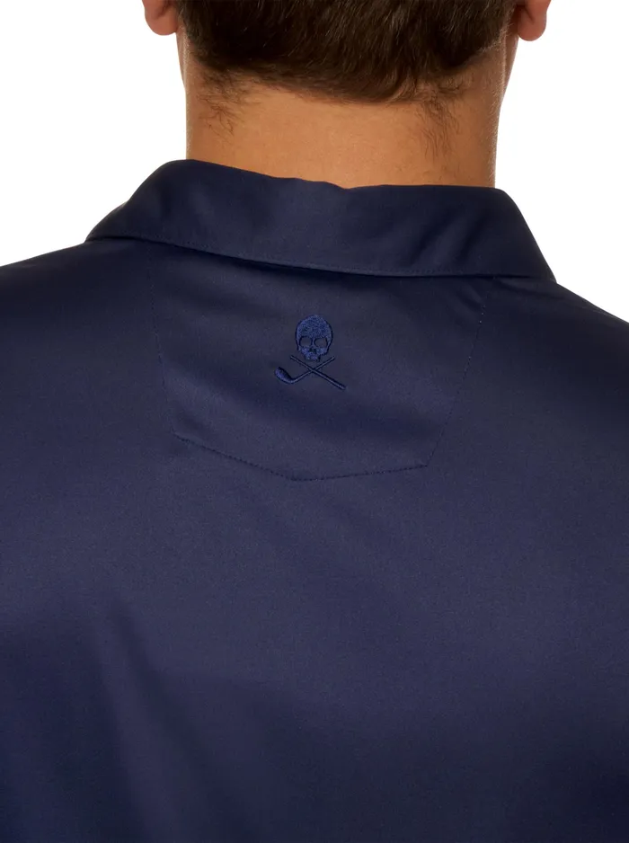 Robert Graham Polos and TShirts Men AXELSEN PERFORMANCE POLO Cobalt