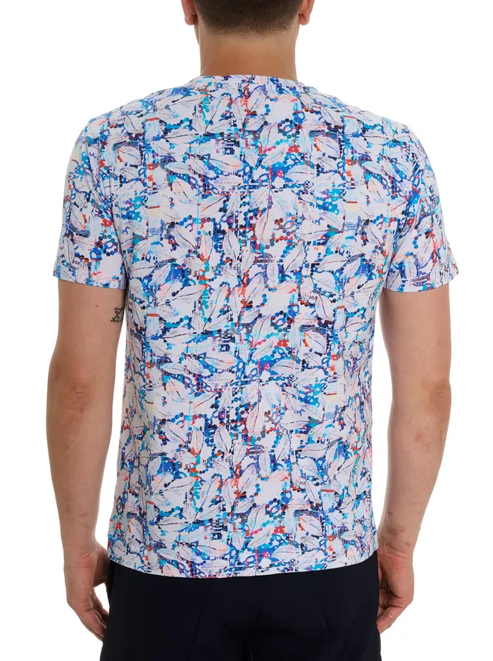 Robert Graham Polos and TShirts Men BIG SPLASH TSHIRT White Robert Graham Polos and TShirts Men BIG SPLASH TSHIRT White