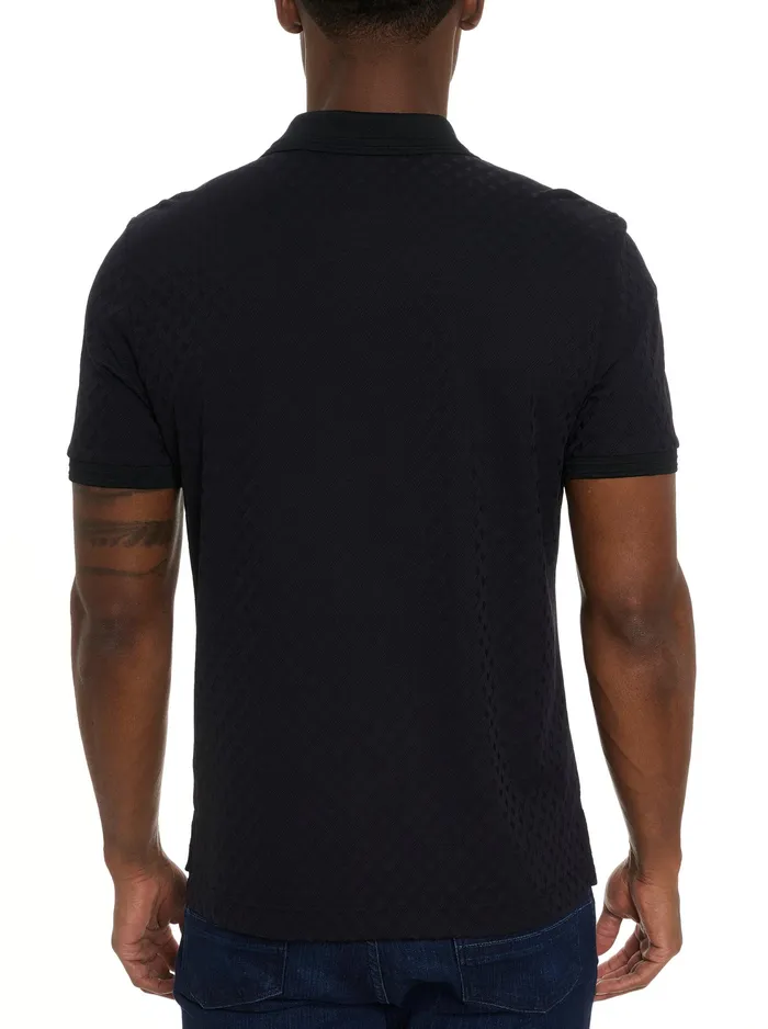 Robert Graham Polos and TShirts Men ELIAS POLO Black