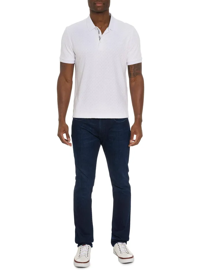 Robert Graham Polos and TShirts Men ELIAS POLO Black