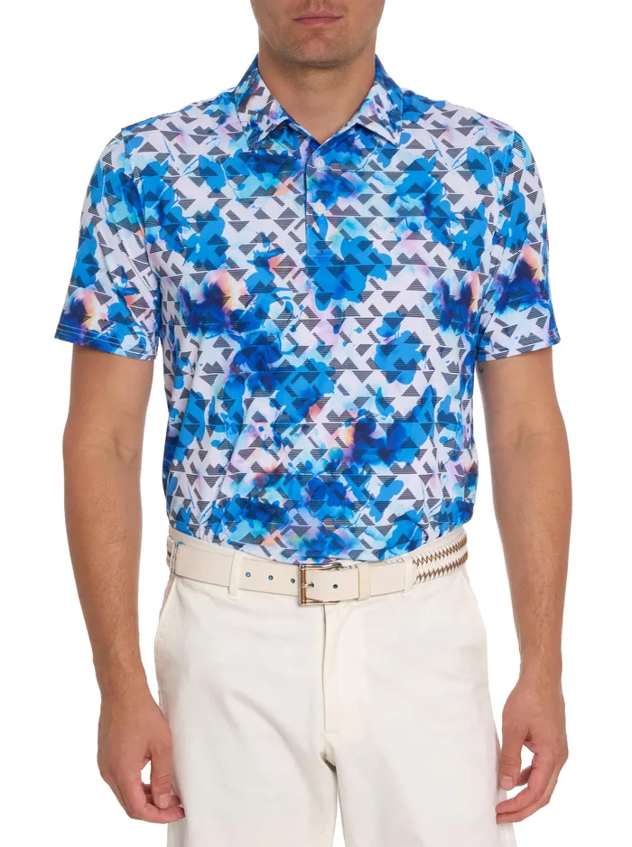 Robert Graham Polos and TShirts Men FISHER PERFORMANCE POLO Multi