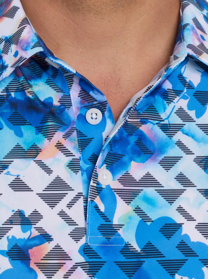 Robert Graham Polos and TShirts Men FISHER PERFORMANCE POLO Multi
