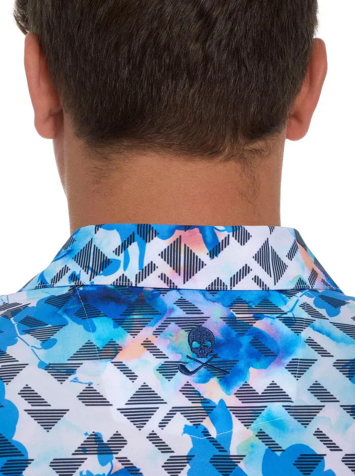 Robert Graham Polos and TShirts Men FISHER PERFORMANCE POLO Multi