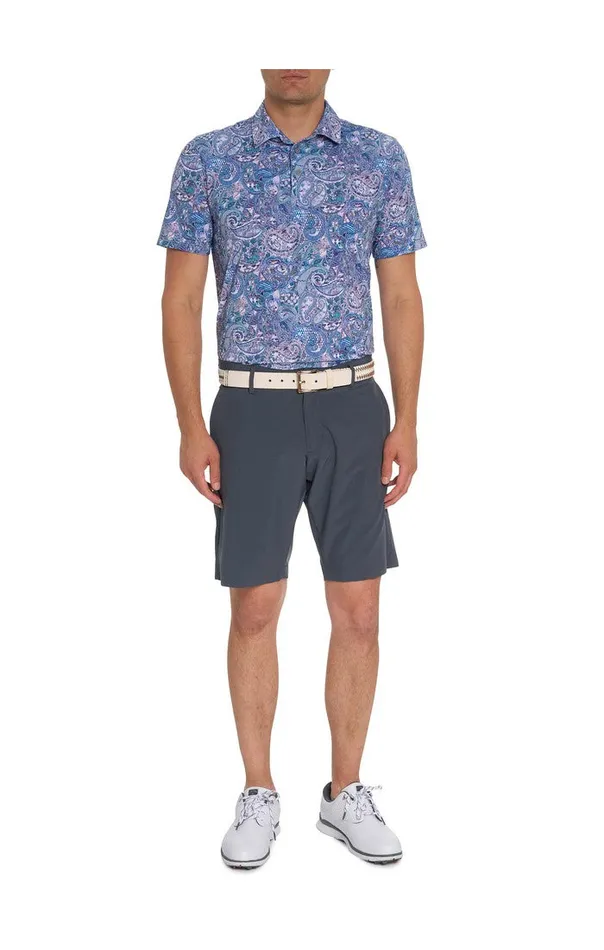 Robert Graham Polos and TShirts Men GOLDBERG PERFORMANCE POLO Grey