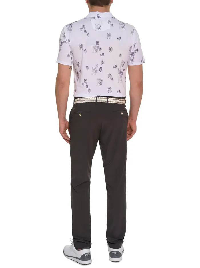 Robert Graham Polos and TShirts Men GRAHAM PERFORMANCE POLO Black