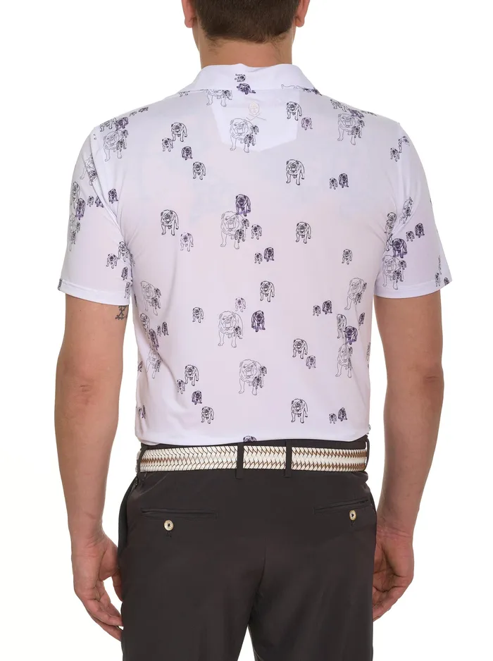 Robert Graham Polos and TShirts Men GRAHAM PERFORMANCE POLO Black
