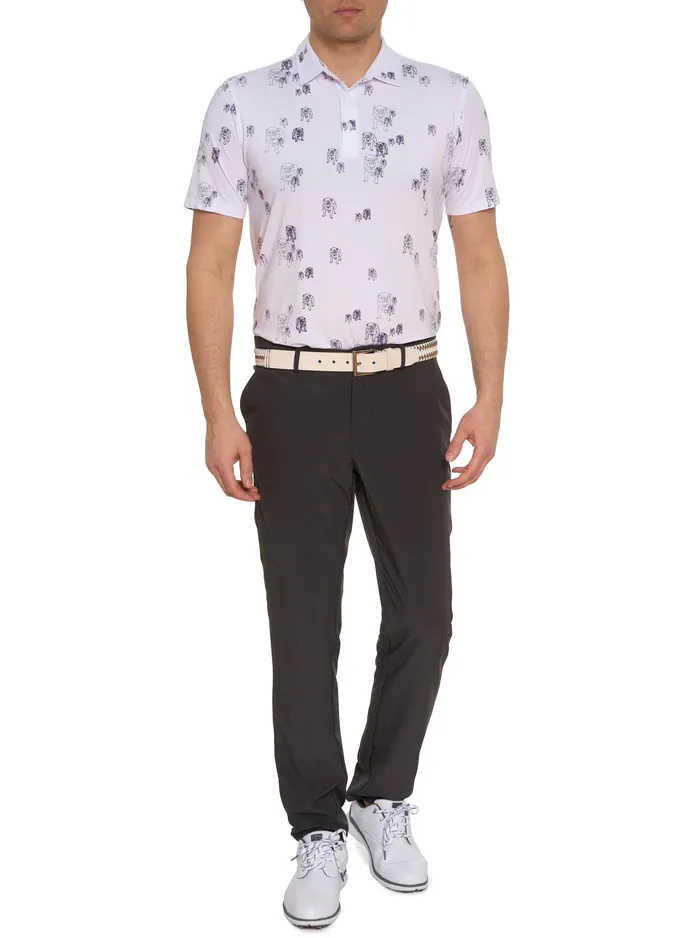 Robert Graham Polos and TShirts Men GRAHAM PERFORMANCE POLO Black