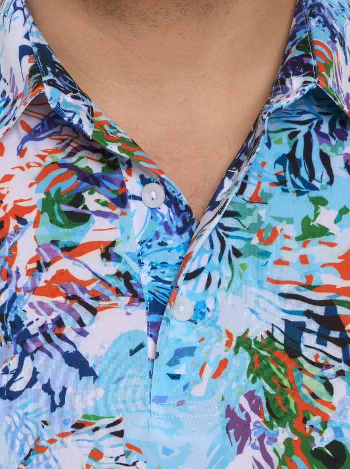 Robert Graham Polos and TShirts Men HIDDEN COVES KNIT POLO Multi
