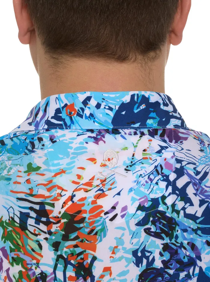 Robert Graham Polos and TShirts Men HIDDEN COVES KNIT POLO Multi