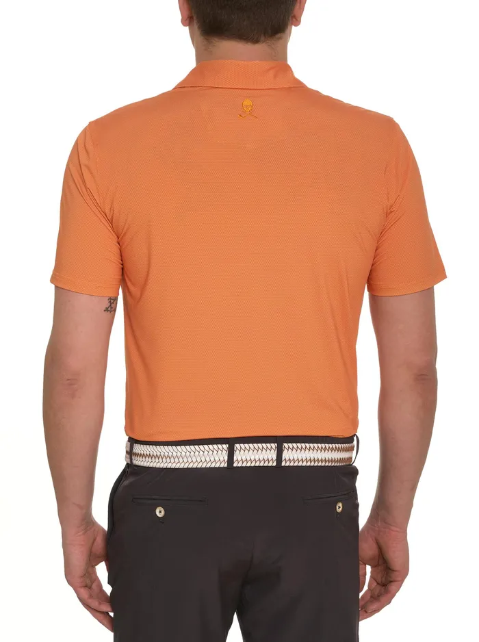 Robert Graham Polos and TShirts Men HYDE PERFORMANCE POLO Orange