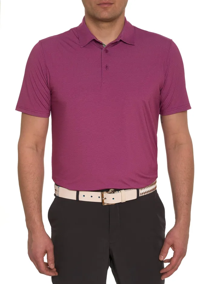 Robert Graham Polos and TShirts Men HYDE PERFORMANCE POLO Orange