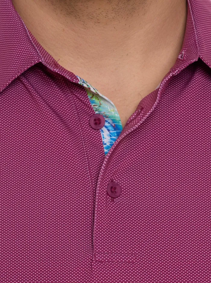 Robert Graham Polos and TShirts Men HYDE PERFORMANCE POLO Orange