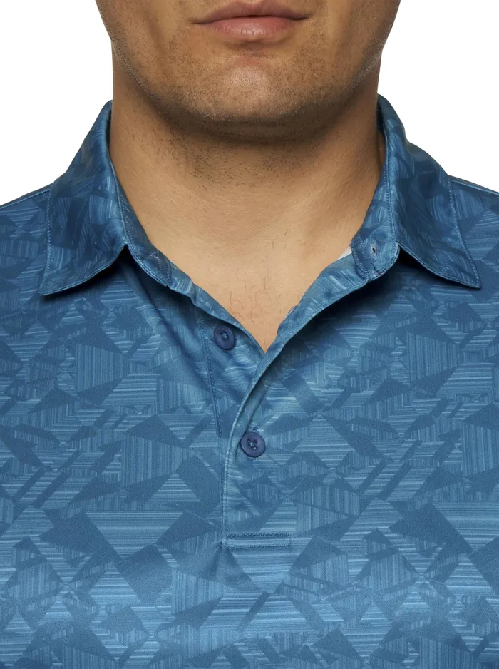 Robert Graham Polos and TShirts Men HYDRUS PERFORMANCE POLO Cobalt