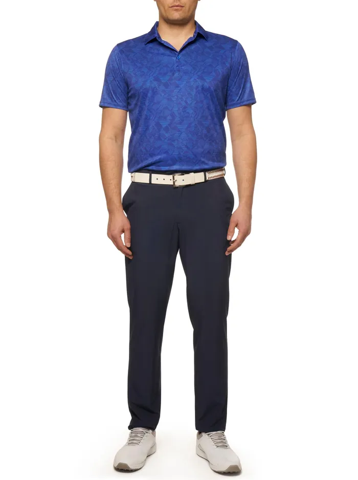 Robert Graham Polos and TShirts Men HYDRUS PERFORMANCE POLO Cobalt