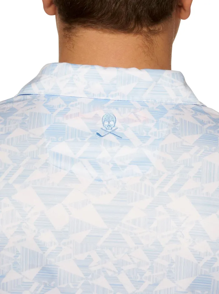 Robert Graham Polos and TShirts Men HYDRUS PERFORMANCE POLO Cobalt