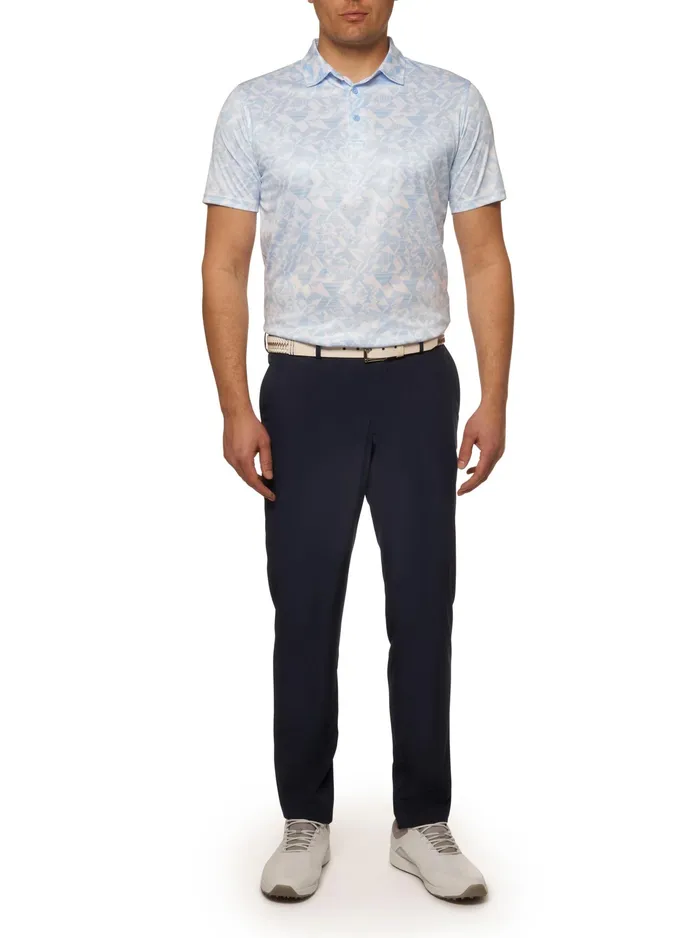 Robert Graham Polos and TShirts Men HYDRUS PERFORMANCE POLO Cobalt