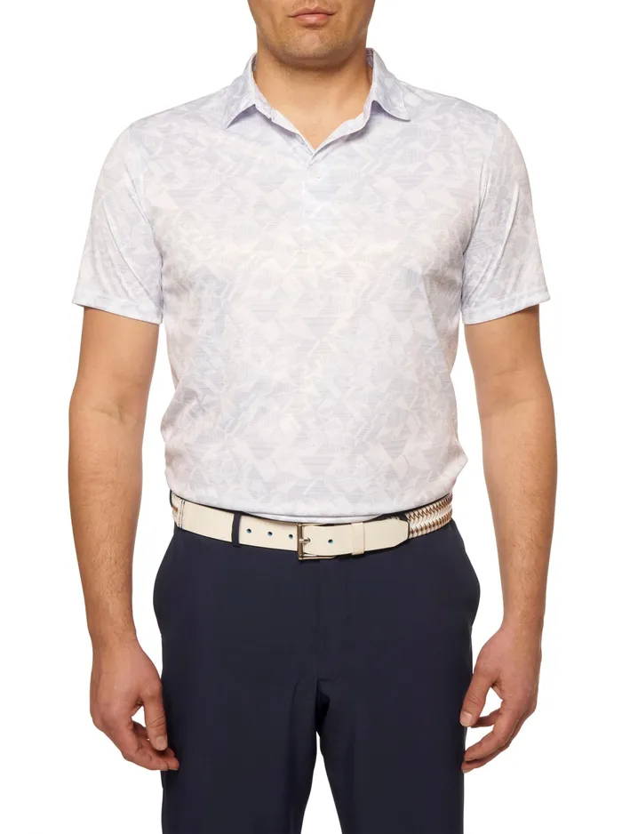 Robert Graham Polos and TShirts Men HYDRUS PERFORMANCE POLO Cobalt