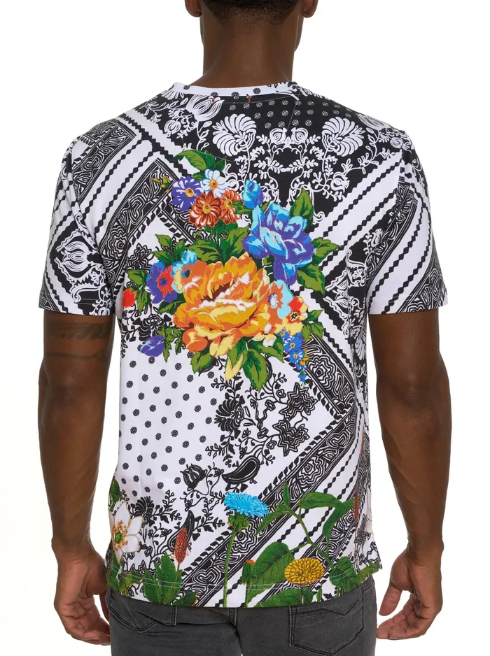 Robert Graham Polos and TShirts Men LIMITED EDITION DANCE FLOOR VIEW GRAPHIC TSHIRT Multi