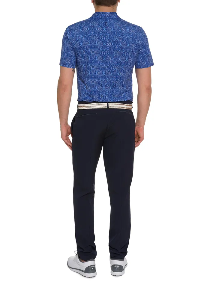 Robert Graham Polos and TShirts Men MEDALLION TILES PERFORMANCE POLO Navy