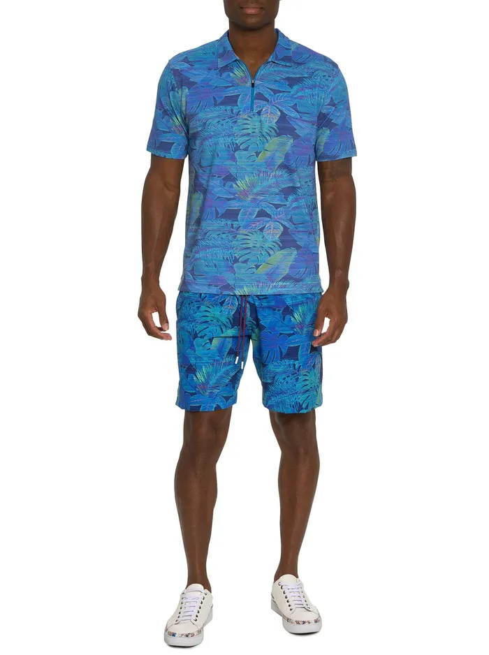 Robert Graham Polos and TShirts Men PARADISE GARAGE POLO Teal