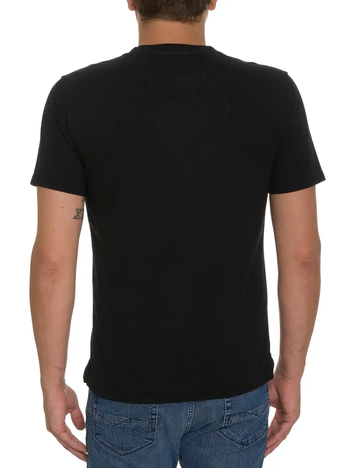 Robert Graham Polos and TShirts Men ROSELAND GRAPHIC TSHIRT Black