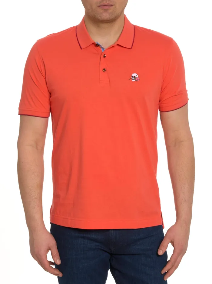 Robert Graham Polos and TShirts Men ROSSI POLO Coral