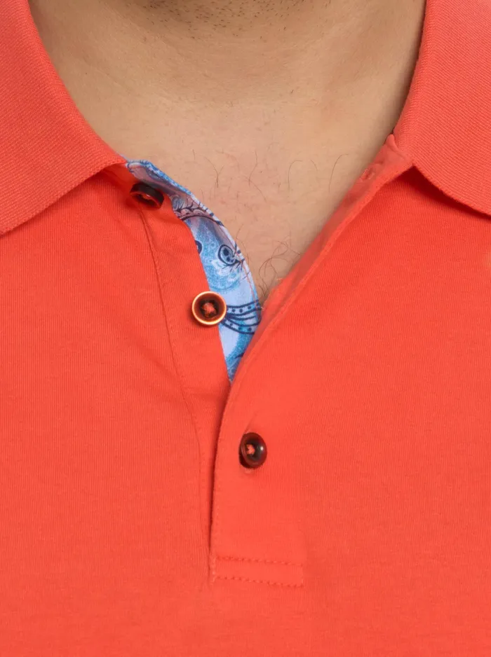 Robert Graham Polos and TShirts Men ROSSI POLO Coral