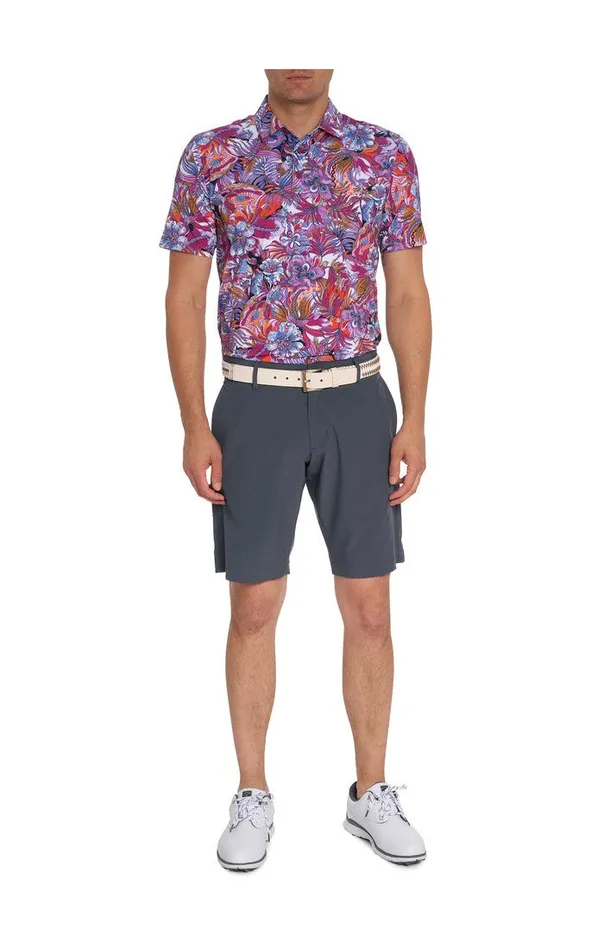 Robert Graham Polos and TShirts Men ROXBERRY PERFORMANCE POLO Purple