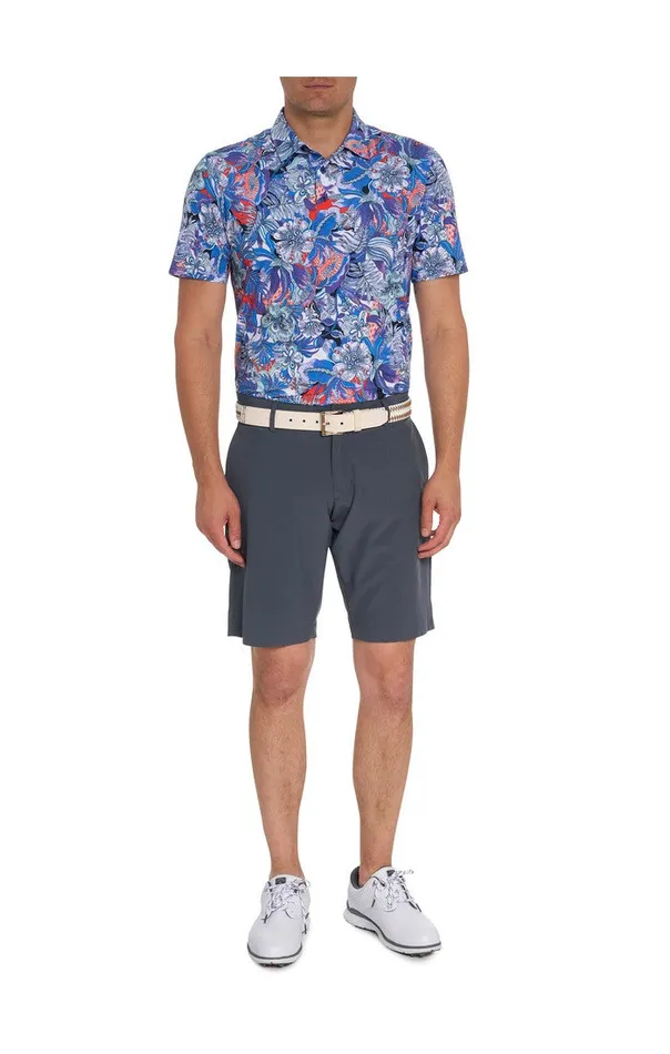 Robert Graham Polos and TShirts Men ROXBERRY PERFORMANCE POLO Purple