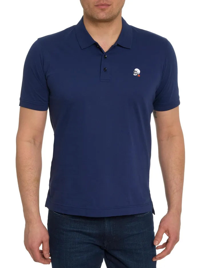 Robert Graham Polos and TShirts Men STONE TRAIL 2 POLO White