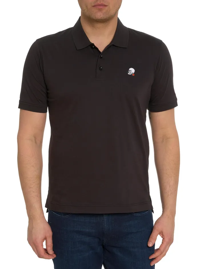 Robert Graham Polos and TShirts Men STONE TRAIL 2 POLO White