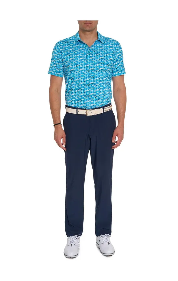 Robert Graham Polos and TShirts Men TEQUILA SUNRISE PERFORMANCE POLO Jade Green