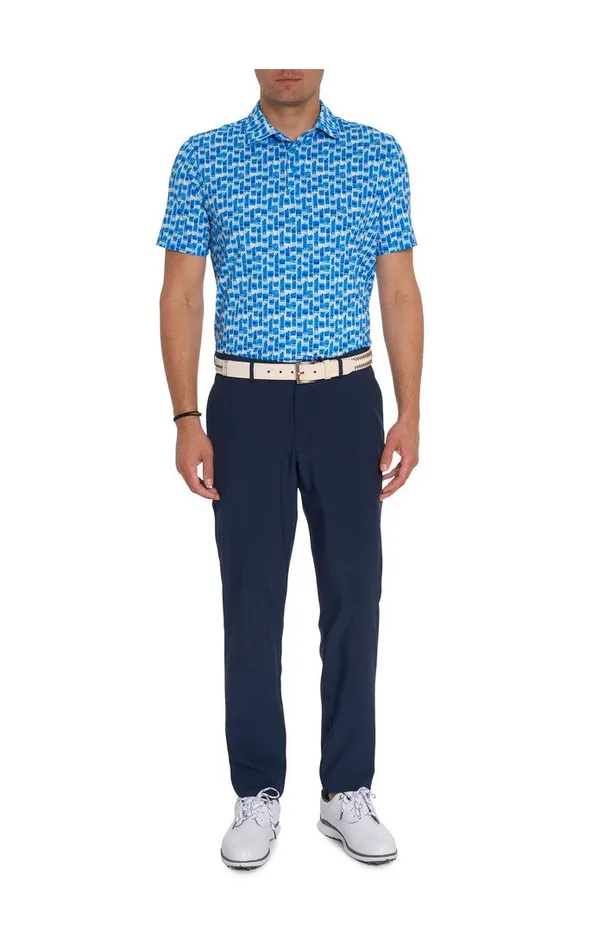 Robert Graham Polos and TShirts Men TEQUILA SUNRISE PERFORMANCE POLO Jade Green