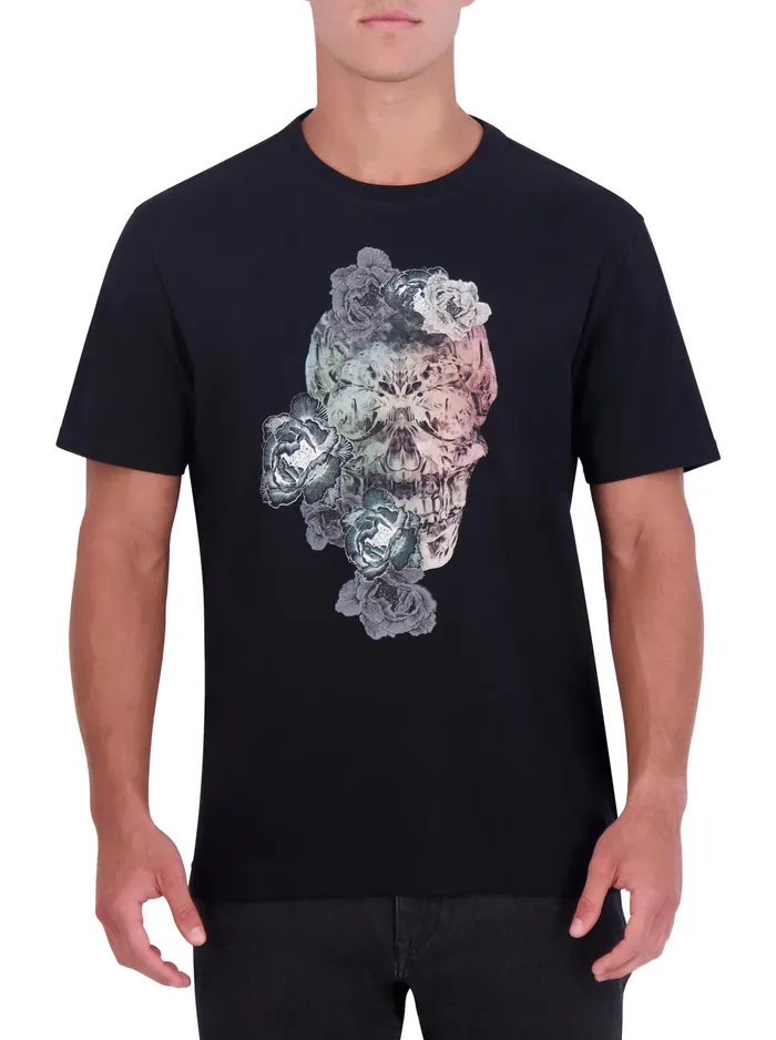 Robert Graham Polos and TShirts Men ZELLER GRAPHIC TSHIRT Black